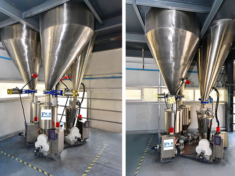 我司首套全自動喂料系統正式投入使用